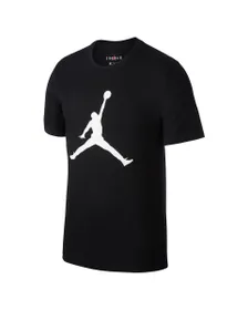 T-Shirt de Basketball homme M J JUMPMAN SS CREW Noir