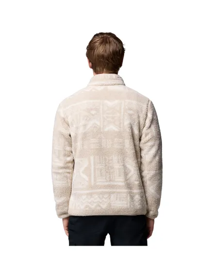 Polaire col zip Homme RUGGED RIDGE HIGH PILE HALF ZIP Beige