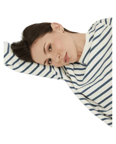 Sweat col rond Femme GRETA LS EMB UB SWEAT Multicolore