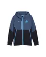 Sweat zip à capuche Homme OM PUMATECH FZ HOODI Bleu