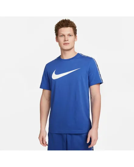 T-shirt manches courtes Homme M NSW REPEAT SW SS TEE Bleu