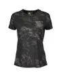 T-shirt manches courtes Femme DRI TIE DYE Noir