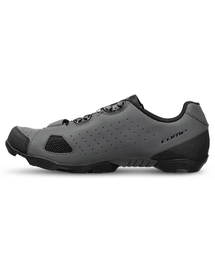 Chaussures VTT Unisexe MTB COMP BOA® REFLECTIVE Gris/Noir