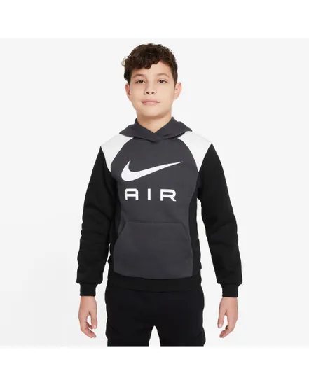 Sweat à capuche Enfant plus agé K NIKE AIR PO HOODIE Gris