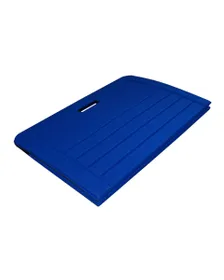 Tapis pliable bleu