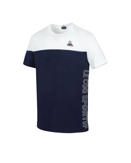 Tee-shirt Le Coq Sportif N1 homme collection Saison 2023 blanc ou bleu