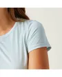 T-shirt Femme WMFINGALEDITION Bleu