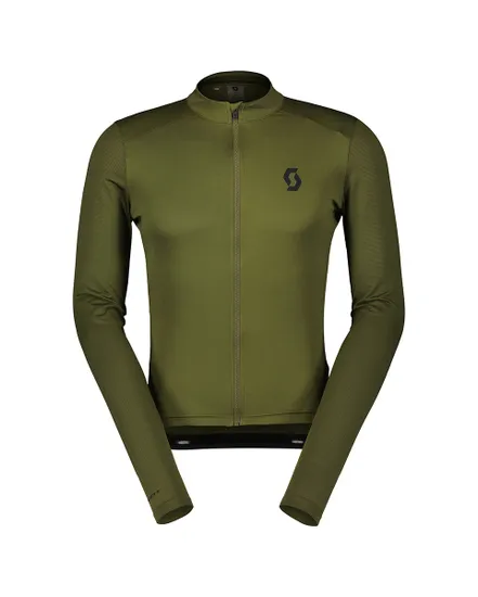 Maillot manches longues Homme ENDURANCE 10 Vert Sapin/Noir