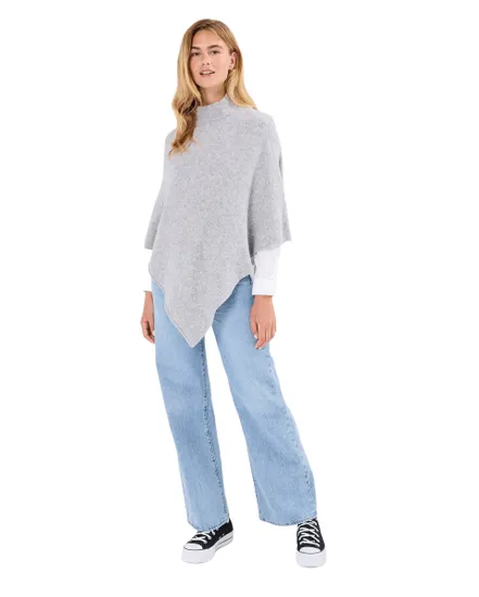 Poncho Femme Fortuna Col Haut