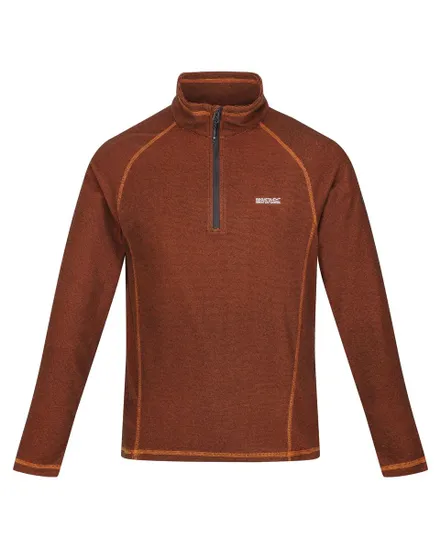 Veste polaire zip Homme MONTES Marron