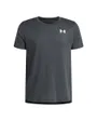 T-shirt Enfant UA TECH VENT JACQUARD SS Noir
