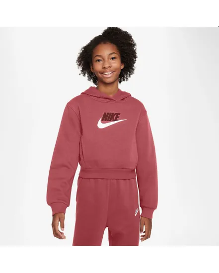 Sweat à capuche Enfant G NSW CLUB FLC CRP HDY HBR Rose