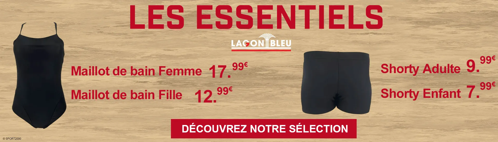 Les essentiels Lagon Bleu