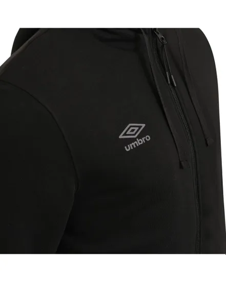 Veste zip à capuche Homme BAS NET SHERPA Noir