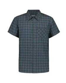 Chemise manches Courtes Homme BURNS Bleu