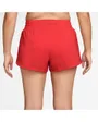 Short de fitness Femme W NK ONE DF MR 3IN BR SHORT Rouge