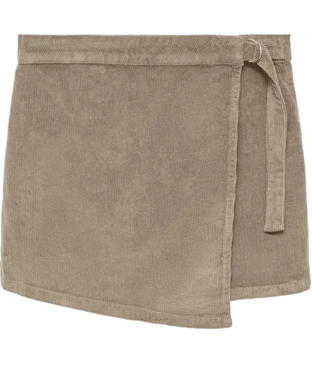 Short court Femme VMVICA HR SHORT CORDUROY SKORT Marron