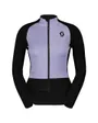 Veste coupe-vent Femme RC PRO WARM HYBRID GORE-TEX WINDSTOPPER Noir/Violet