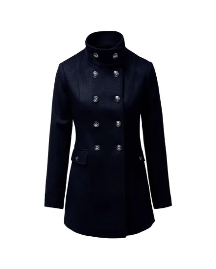 Manteau Femme Salsa Short Wool Peacoat