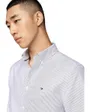 Chemise Homme HERITAGE OXFORD STRIPE RF SHIRT Bleu