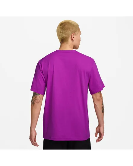 T-shirt Homme M NK DF UV HYVERSE SS Violet