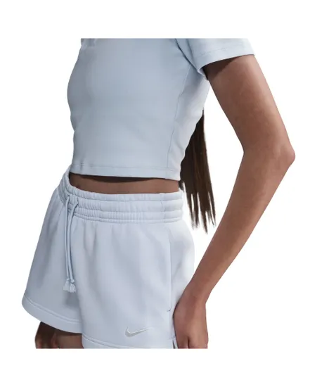 Short Femme W NSW PHNX FLC MR STD SHORT Bleu