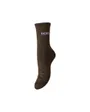 Chaussettes Femme SEBBY LONG GLITTER STATEMENT SOCK Marron