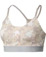 Brassiere de sport Femme AER LS TF AOP Beige