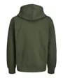 Sweat à capuche manches longues Homme JPRBLURONALDO SWEAT ZIP HOOD PRAU25 Vert