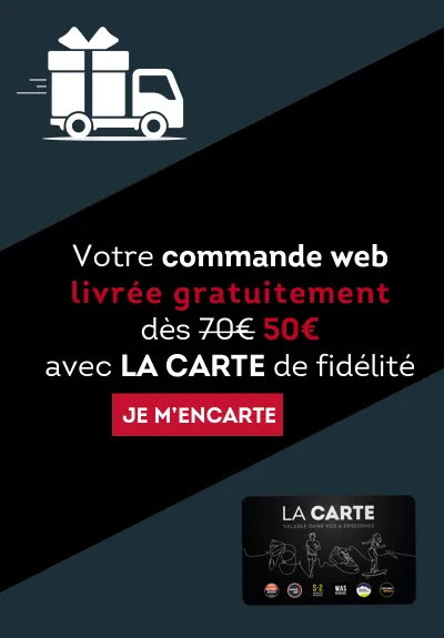 Livraison  Carte fid Mondovélo