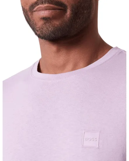 T-shirt col rond Homme TALES Violet Clair/Pastel