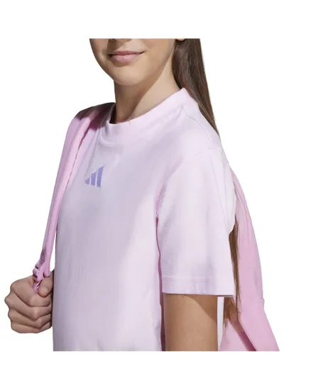 T-shirt Fille J SL TEE 160 Rose