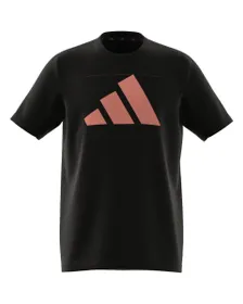 T-shirt manches courtes Enfant U TR-ES LOGO T Noir