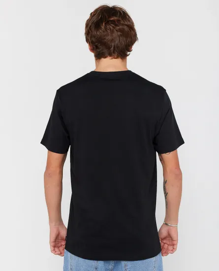 T-shirt Homme SPORTLINE TUBULAR TEE Noir
