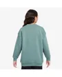 Sweat Fille G NSW CLUB FLC OVRSZD CREW LBR Vert