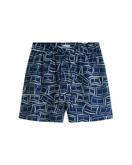 Short Femme Lin Pull On