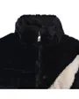 Polaire zip Enfant BIG SWOOSH FAUX FUR JACKET Noir