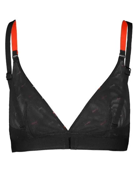 Top Femme Imprimé Mesh Triangle