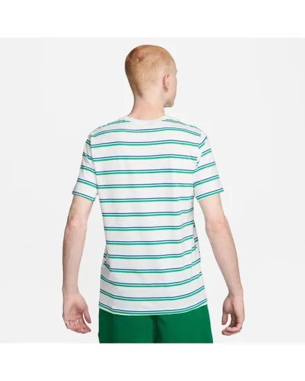 T-shirt Homme M NSW TEE CLUB STRIPE Blanc