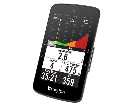 Compteur GPS de vélo RIDER S800 E Noir