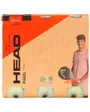 PACK DE 3 TUBES DE 3 BALLES PADEL - 6DZ Jaune