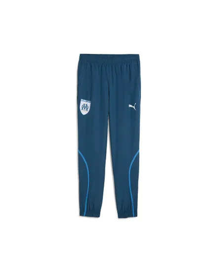 Pantalon de survetement Homme OM PREM WOV PANT Bleu