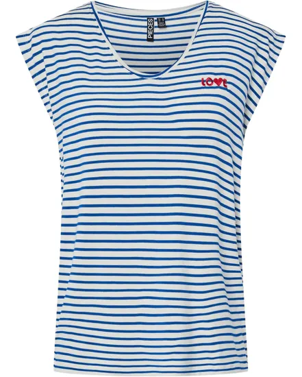 T-shirt Femme PCBILLO EMB