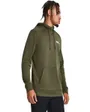 Sweat à capuche Homme UA ARMOUR FLEECE GRAPHIC HD Vert