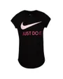 T-shirt manches courtes Enfant NKG SWOOSH JDI S/S TEE Noir