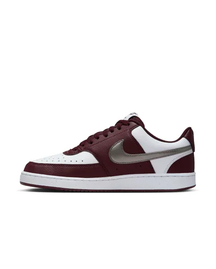 Chaussures Femme W NIKE COURT VISION LO NN MET Bordeaux
