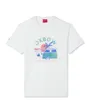 TEE SHIRT MANCHES COURTES GRAPHIQUE Homme Blanc