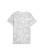 T-shirt manches courtes Homme FD EVOSTRIPE AOP TEE Blanc