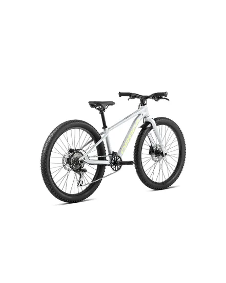 VTT Enfant MX 24 TEAM DISC Argent/Citron vert