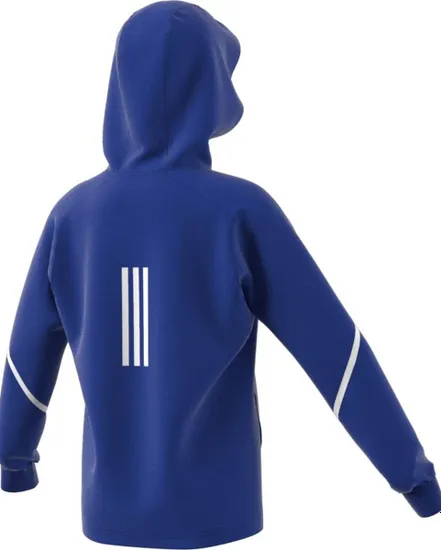 Sweat a capuche manches longues Enfant B D4GMDY FZ HD Bleu